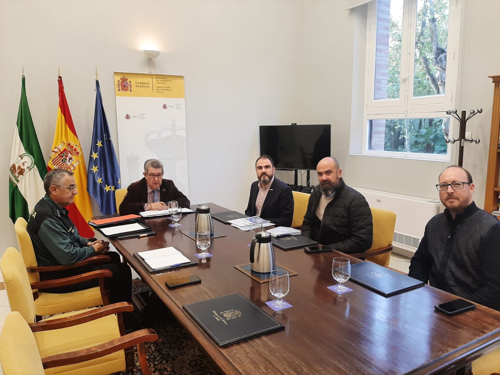 AUGC Sevilla mantiene una reunión con el Subdelegado del Gobierno en la provincia para exponer las preocupaciones de los Guardias Civiles