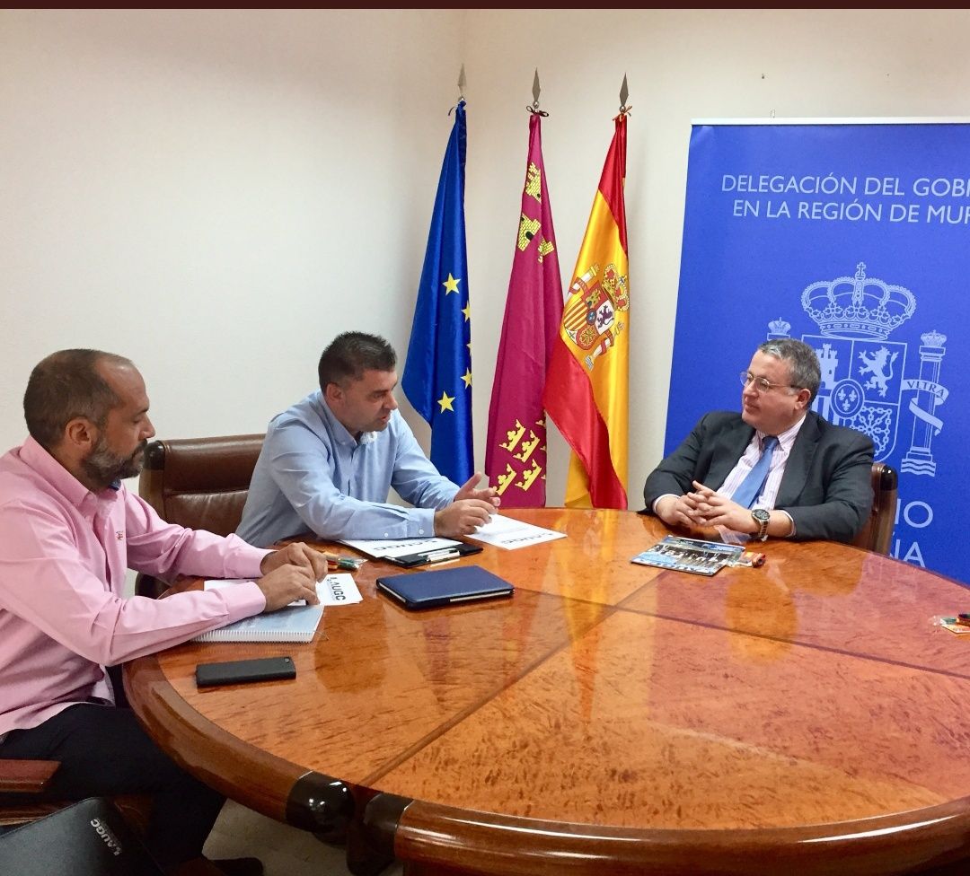 AUGC se reúne con el Delegado del Gobierno en Murcia y le recuerda las principales reivindicaciones de los guardias civiles