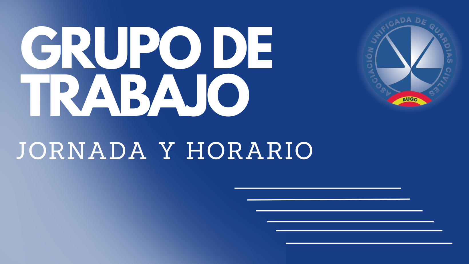 Resumen Grupo de Trabajo de Jornada y Horario