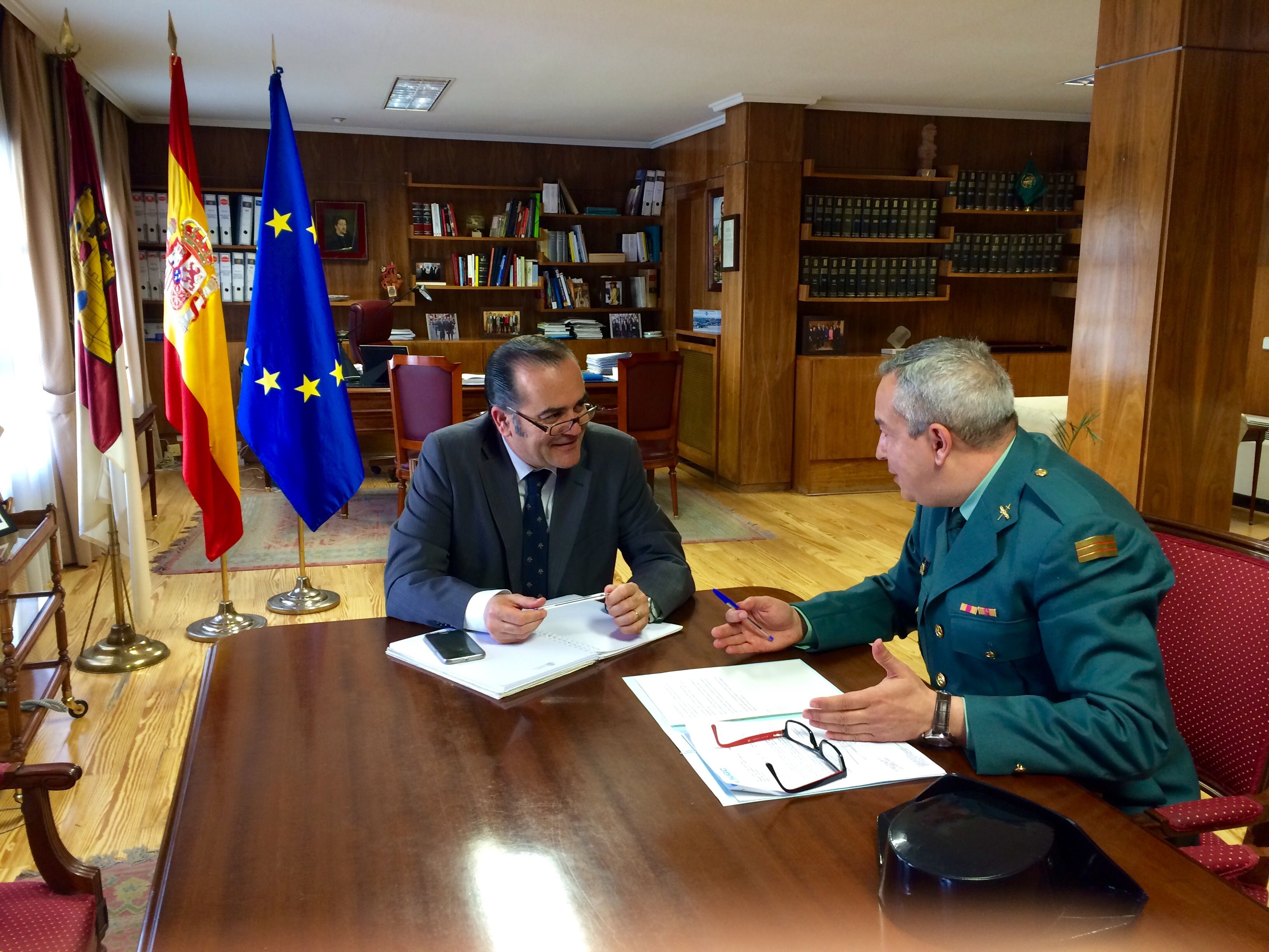 Reunión AUGC Castilla La Mancha con Delegado del Gobierno