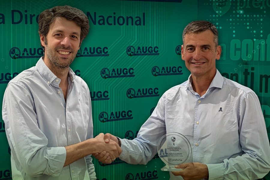 AUGC agradece el reconocimiento de Prefortia a más de diez años de trabajo conjunto por la formación de los guardias civiles