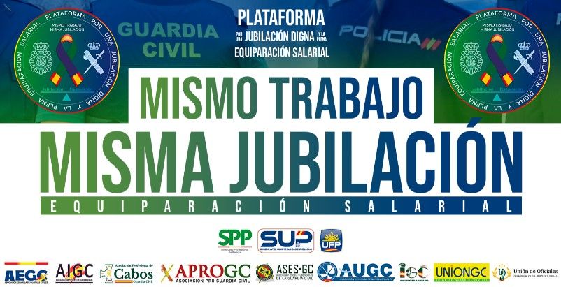 La Plataforma por la Jubilación Digna y la Equiparación Salarial, convoca concentración en Málaga
