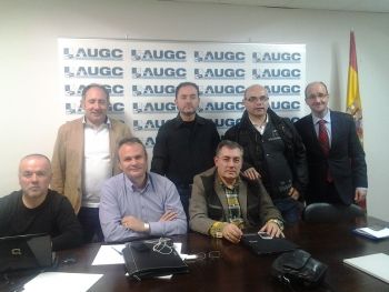 AUGC Navarra celebra una asamblea en la que se reinvidicó una jornada laboral digna
