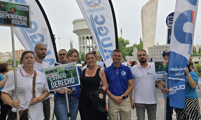 AUGC y SUP se suman al paro frente a las sedes judiciales en defensa del Estado de derecho