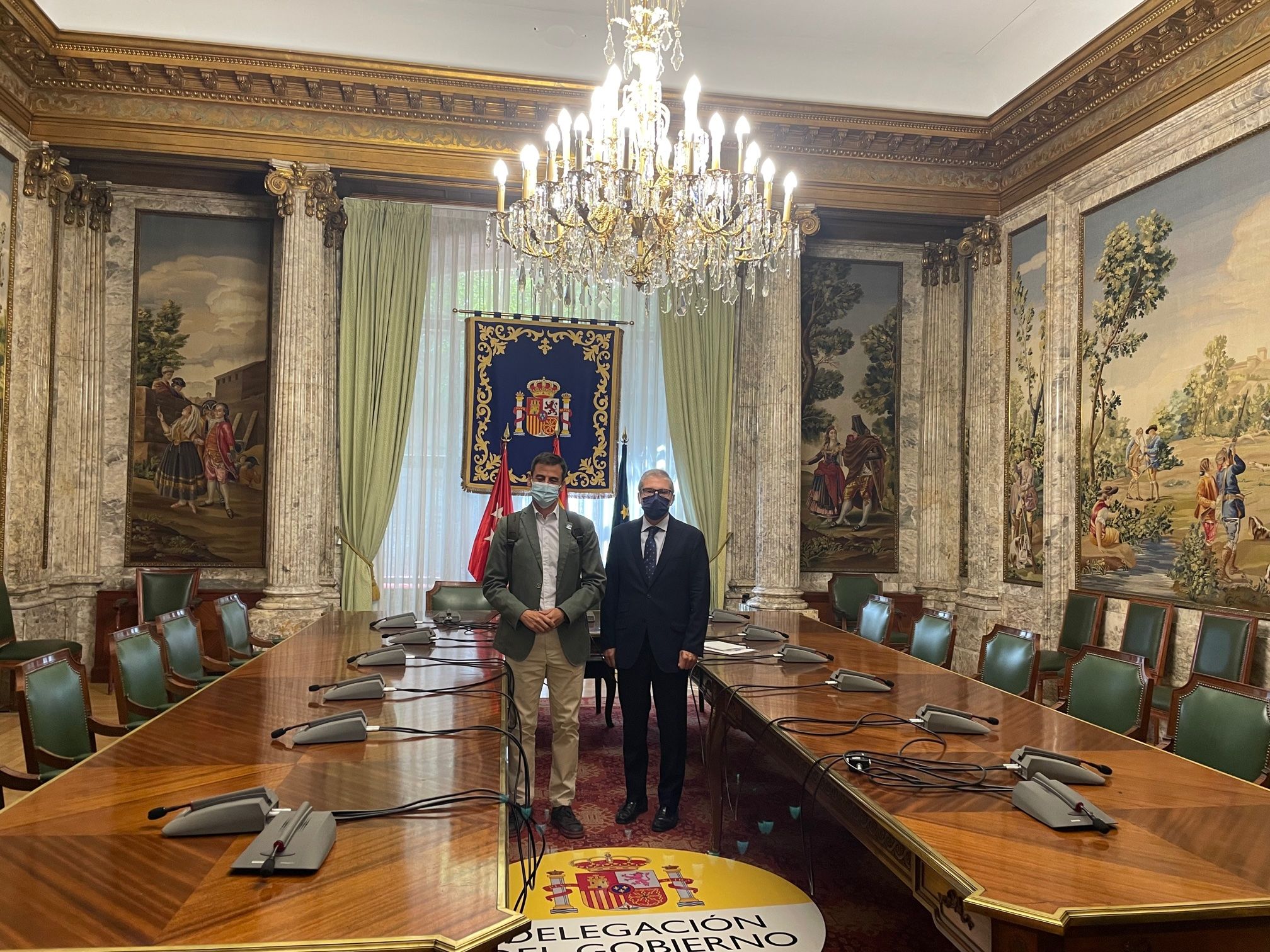 AUGC ultima los detalles de la manifestación del 18S en una reunión con la Delegación del Gobierno de Madrid