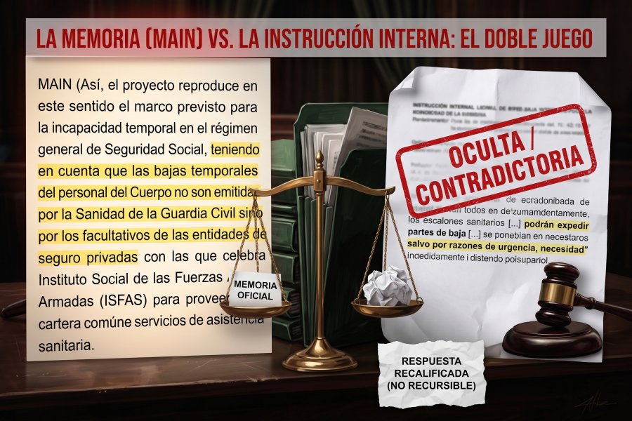 Una instrucción que nadie publicó, un cauce donde no cabe recurso y un documento que no existe
