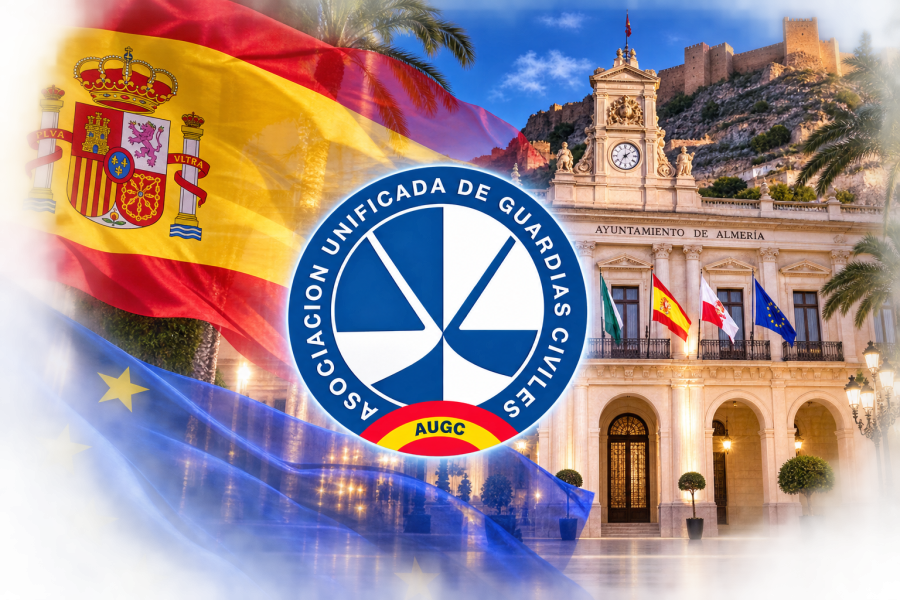 AUGC respalda las mociones del Ayuntamiento de Almería para exigir al Gobierno medidas urgentes en seguridad, control fronterizo y lucha contra el narcotráfico