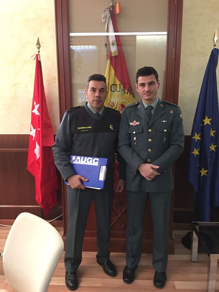 AUGC busca soluciones a los problemas de los guardias dependientes de la Comandancia de Tres Cantos