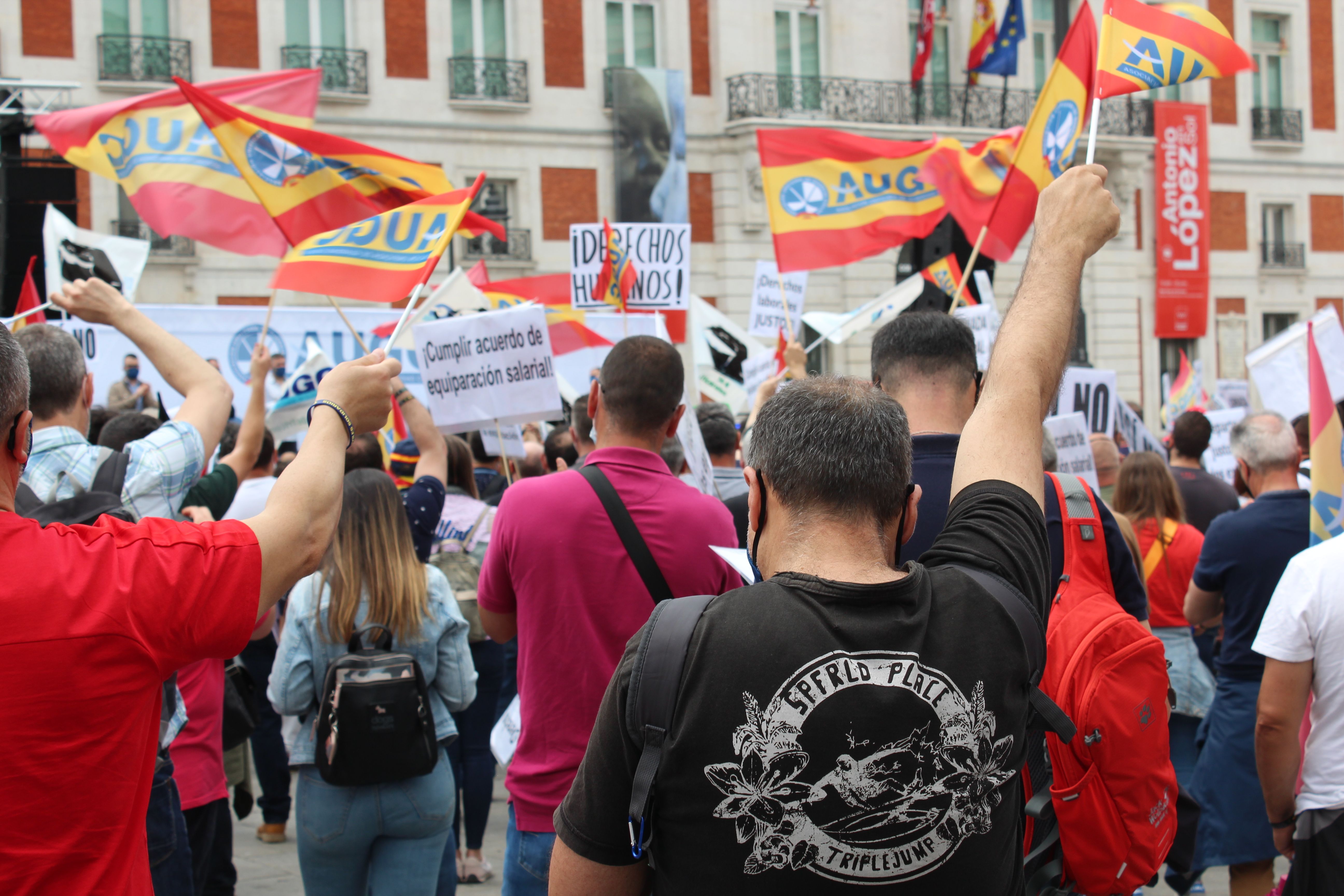 Sin avances ni diálogo, AUGC convoca a los guardias civiles a una manifestación para el 18 de septiembre