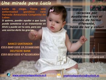 Una mirada para Lucía