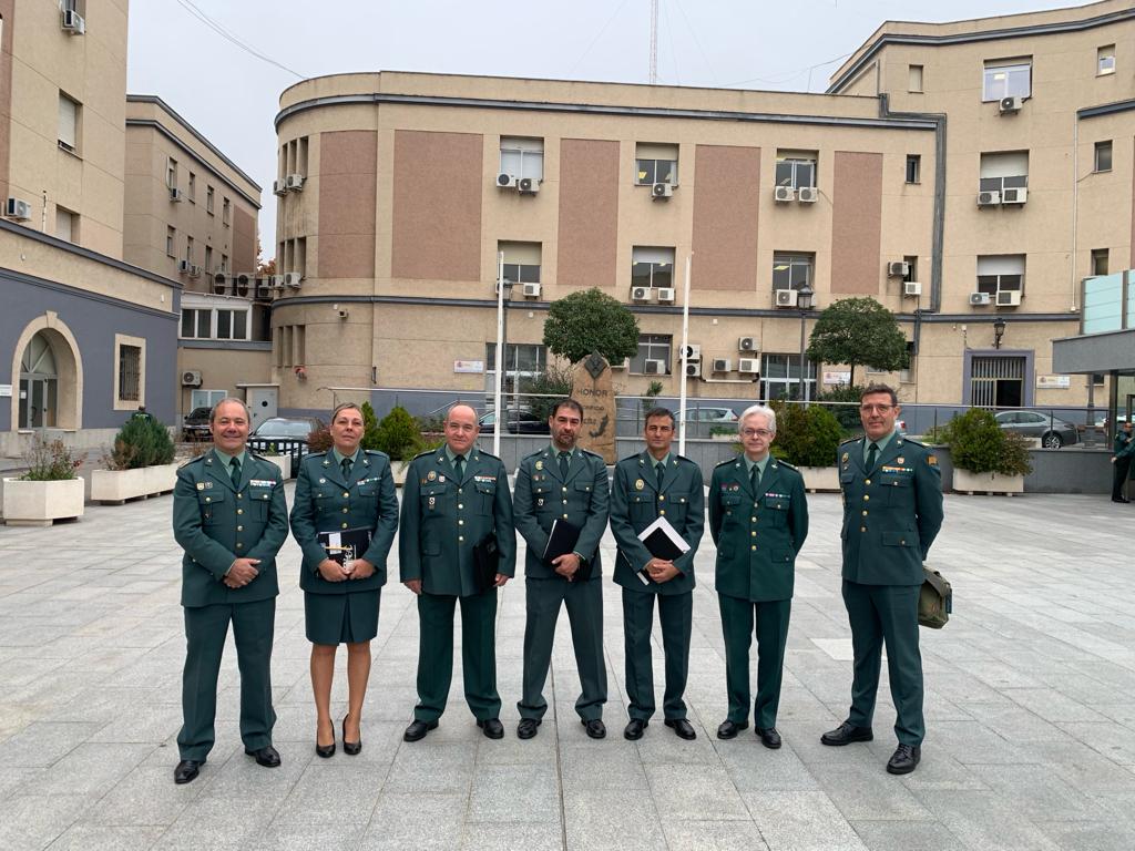 Reunión entre el director general de la Guardia Civil y las asociaciones profesionales representativas