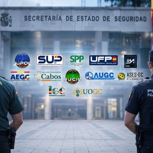 Doce organizaciones de Guardia Civil y Policía Nacional exigen a Interior cerrar la jubilación por profesión de riesgo antes de las elecciones