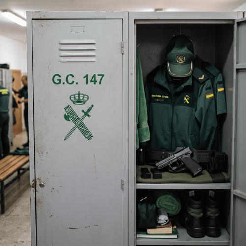 El arma que mató a nuestra compañera salió de una taquilla: dieciséis años pidiendo armeros individuales