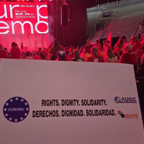 Madrid se une a Europa: AUGC, AUME y EUROMIL exigen el mismo trato para quienes visten un uniforme
