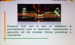 AUGC asiste al segundo Grupo Trabajo para modificar la Orden General de las pruebas físicas periódicas y voluntarias en la Guardia Civil