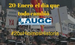 AUGC conmemora diez años del 20E, el acto en la Plaza Mayor de Madrid que forzó las leyes que dieron comienzo al cambio