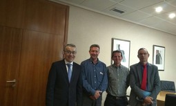Positiva reunión entre representantes de AUGC Burgos y el nuevo subdelegado del Gobierno en la provincia