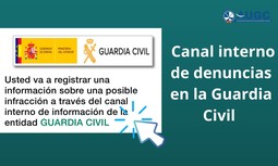 Canal interno de denuncias en la Guardia Civil