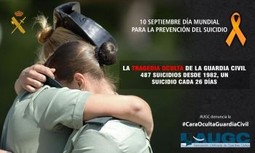 AUGC entrega un escrito en Sanidad para denunciar la alta tasa de suicidios entre guardias civiles
