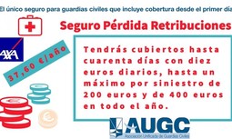 Descárgate ya la póliza del Seguro de Pérdida de Retribuciones de AUGC, el único que te protege desde el primer dÍa