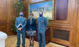 AUGC le traslada a la directora general de la Guardia Civil las principales reivindicaciones para mejorar la calidad de vida de los guardias civiles