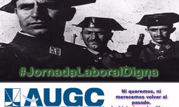 AUGC plantará cara en los tribunales ante los abusos en la jornada laboral de los guardias civiles