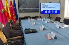 Reunión en el Ayuntamiento de Cartagena (Murcia)