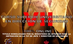 Los afiliados de AUGC ya pueden matricularse en condiciones muy ventajosas en la VII edición del Curso Superior Universitario en Dirección de Seguridad