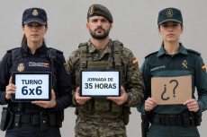 AUGC denuncia el abandono a los guardias civiles de Mercedes González como directora del Cuerpo.