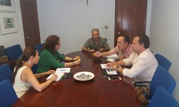 Reunión institucional de AUGC Andalucía y CCOO con motivo del Día Internacional de Personas Refugiadas