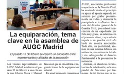 Nuevo boletín de AUGC Madrid