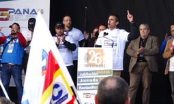 Juan Fernández, Secretario Nacional de AUGC: Se equivocan si piensan que nos van a doblegar, si creen que es el final del camino. Lo estamos iniciando