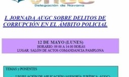 Iª Jornada AUGC sobre delitos de corrupción en el ámbito policial