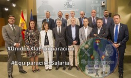 Reunión de la Comisión de Seguimiento de la Equiparación Salarial con el Ministro del Interior