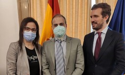 AUGC le traslada al líder del PP Pablo Casado su rechazo a la reforma de la Ley de Seguridad Ciudadana