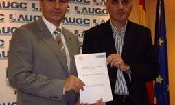 CONCENTRACIÓN ANTE EL MINISTERIO. AUGC Y UO EN LUCHA.