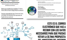 Sistema de votación última oferta de Interior en materia de equiparación para el periodo 2018-2020