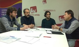 AUGC se reúne con el coordinador provincial de Izquierda Unida en Cuenca para exponerle sus demandas profesionales