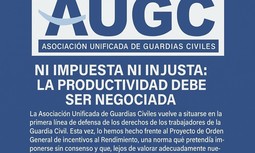 Ni impuesta ni injusta. La productividad en la Guardia Civil debe ser negociada