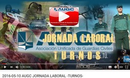 AUGC demuestra en un vídeo las diferencias entre los turnos de la Policía Nacional y la Guardia Civil
