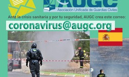 AUGC habilita un correo electrónico para que los guardias civiles comuniquen cualquier incidencia relacionada con el coronavirus