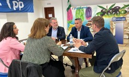 AUGC le traslada al PP de Baena sus propuestas para mejorar la seguridad ciudadana