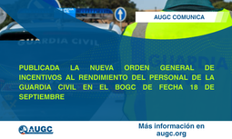 Avances en la normativa de productividad para los guardias civiles, aunque una vez más, insuficientes