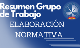 Resumen del Grupo de Trabajo sobre la Orden General de elaboración de normativa.