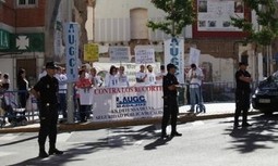 La Guardia Civil expedienta a siete miembros de AUGC Badajoz por ejercer su derecho de manifestación.