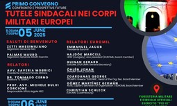 Histórica conferencia en Roma impulsa derechos sindicales militares: AUGC denuncia el bloqueo del generalato en la Guardia Civil española