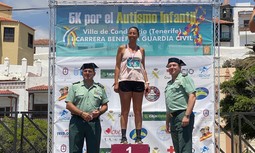 AUGC Tenerife da la enhorabuena a los guardias civiles ganadores de la I Carrera Benéfica Guardia Civil 5K por el Autismo Infantil
