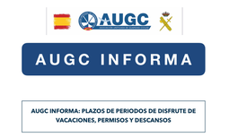 AUGC te informa sobre la ampliación de vacaciones, asuntos propios y descansos