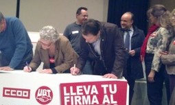 AUGC  FIRMA LA INICIATIVA POR EL EMPLEO DE UGT Y CCOO