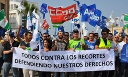 PARTICIPACIÓN DE AUGC EN LAS DIFERENTES PLATAFORMAS CONTRA LOS RECORTES SOCIALES